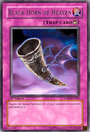 Image of Black Horn of Heaven [CDIP-EN060] Rare