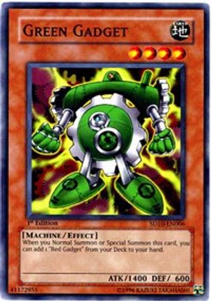 Image of Green Gadget [SD10-EN006] Common
