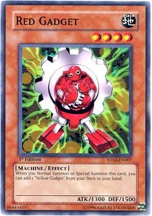 Image of Red Gadget [SD10-EN007] Common