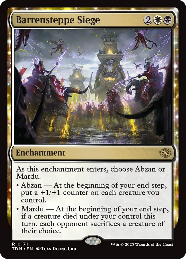 Image of Barrensteppe Siege [Tarkir: Dragonstorm]