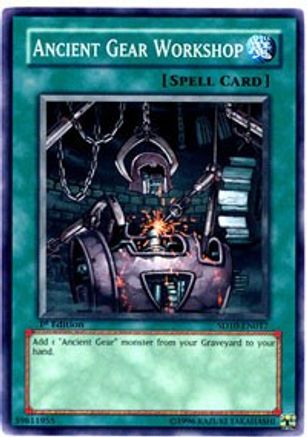 Image of Ancient Gear Workshop [SD10-EN017] Common