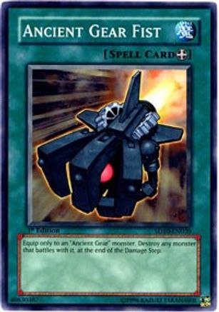 Image of Ancient Gear Fist [SD10-EN020] Common