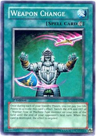 Image of Weapon Change [SD10-EN028] Common