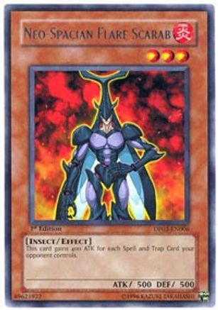 Image of Neo-Spacian Flare Scarab [DP03-EN006] Rare