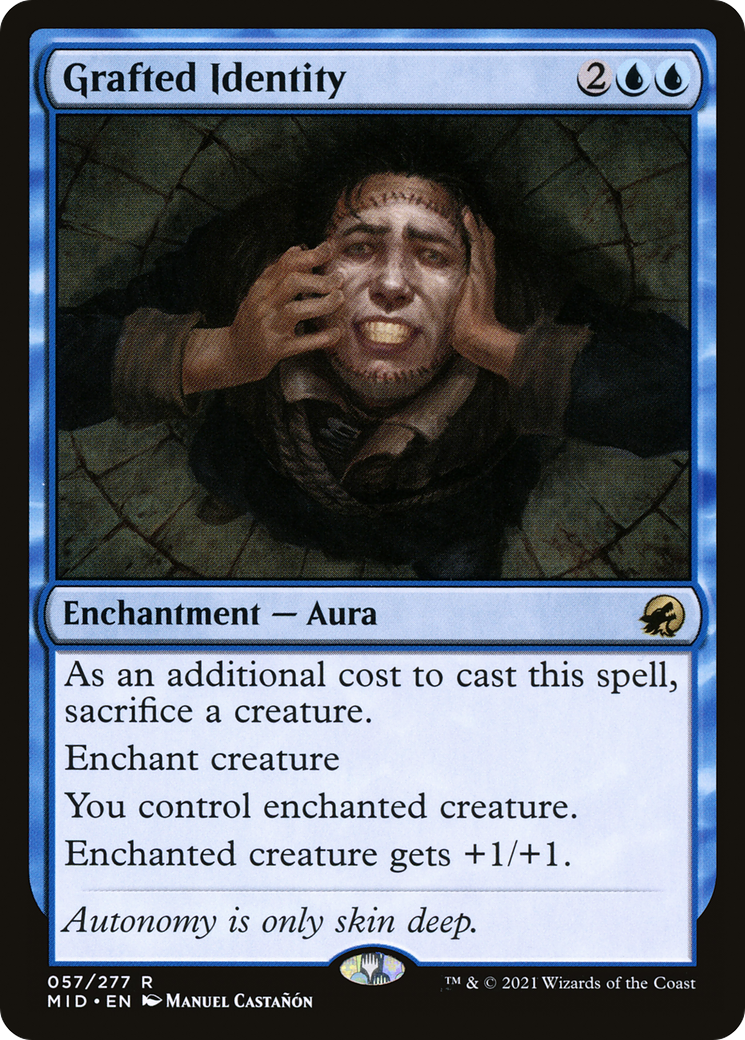 Image of Grafted Identity [Innistrad: Midnight Hunt]