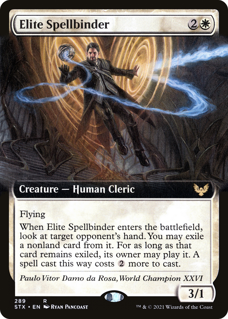 Image of Elite Spellbinder (Extended Art) [Strixhaven: School of Mages]