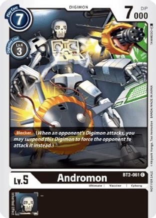 Image of Andromon [BT2-061] (Double Diamond Pre-Release) [Release Special Booster Promos]