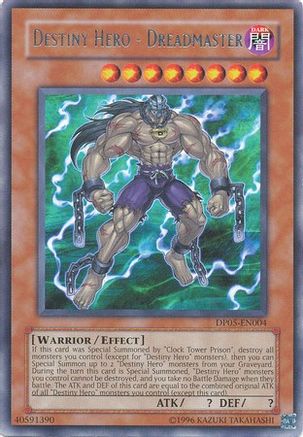 Image of Destiny Hero - Dreadmaster [DP05-EN004] Rare