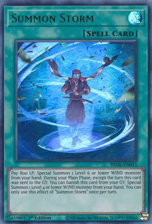 Image of Summon Storm [BROL-EN015] Ultra Rare