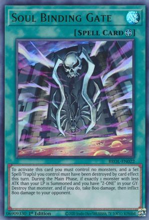 Image of Soul Binding Gate [BROL-EN022] Ultra Rare