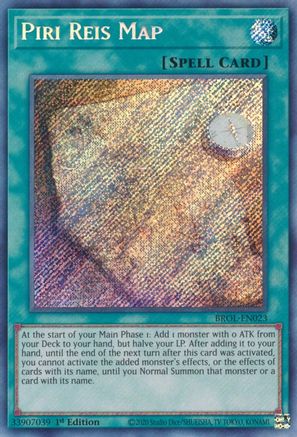 Image of Piri Reis Map [BROL-EN023] Secret Rare