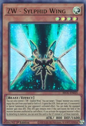 Image of ZW - Sylphid Wing [BROL-EN025] Ultra Rare