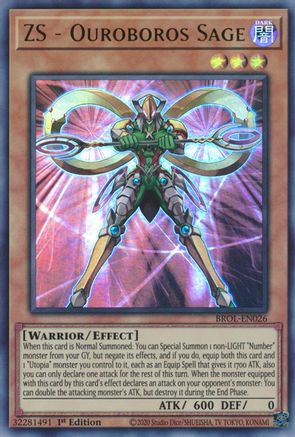 Image of ZS - Ouroboros Sage [BROL-EN026] Ultra Rare