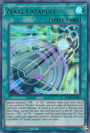 Image of Zexal Catapult [BROL-EN028] Ultra Rare