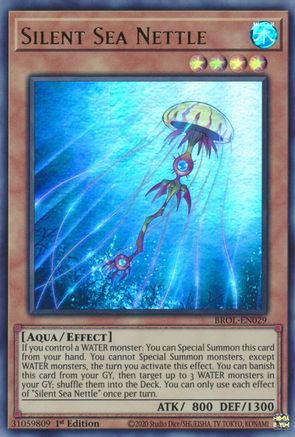 Image of Silent Sea Nettle [BROL-EN029] Ultra Rare