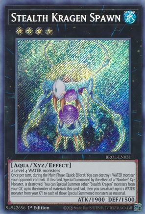 Image of Stealth Kragen Spawn [BROL-EN031] Secret Rare