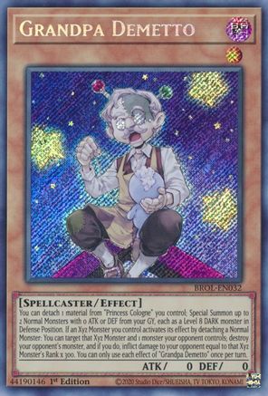 Image of Grandpa Demetto [BROL-EN032] Secret Rare