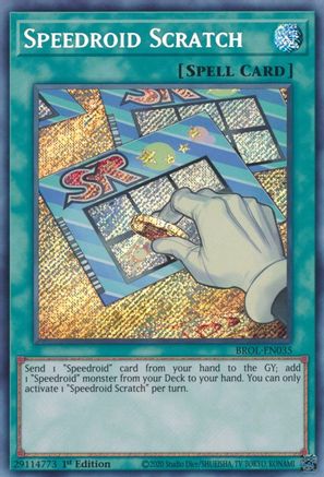Image of Speedroid Scratch [BROL-EN035] Secret Rare