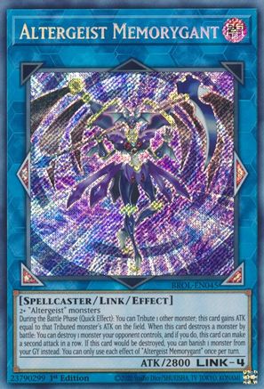 Image of Altergeist Memorygant [BROL-EN045] Secret Rare