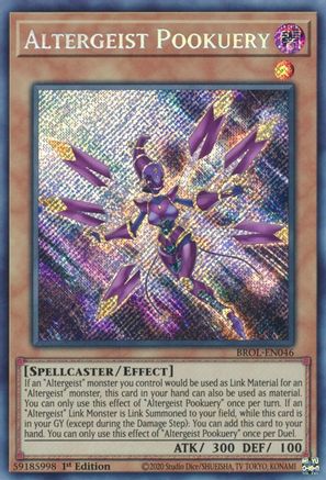 Image of Altergeist Pookuery [BROL-EN046] Secret Rare
