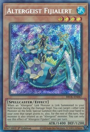 Image of Altergeist Fijialert [BROL-EN047] Secret Rare