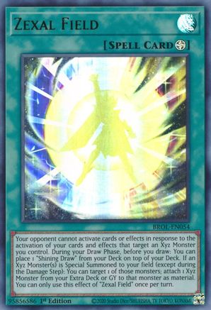 Image of Zexal Field [BROL-EN054] Ultra Rare
