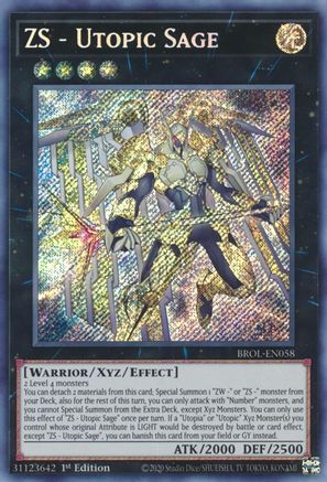 Image of ZS - Utopic Sage [BROL-EN058] Secret Rare