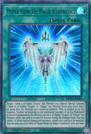 Image of Hyper Rank-Up-Magic Utopiforce [BROL-EN060] Ultra Rare