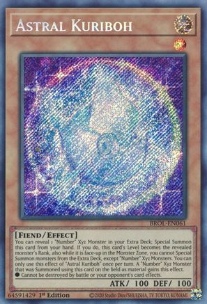 Image of Astral Kuriboh [BROL-EN061] Secret Rare