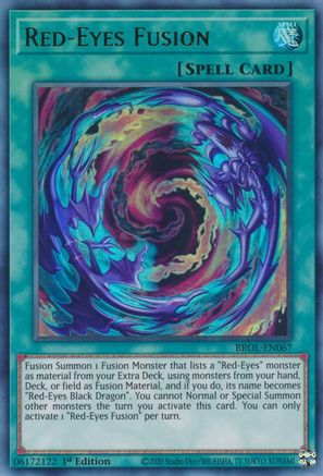 Red-Eyes Fusion [BROL-EN067] Ultra Rare