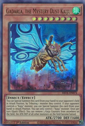 Image of Gadarla, the Mystery Dust Kaiju [BROL-EN074] Ultra Rare