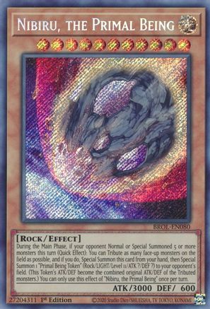 Image of Nibiru, the Primal Being [BROL-EN080] Secret Rare
