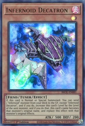 Image of Infernoid Decatron [BROL-EN081] Ultra Rare