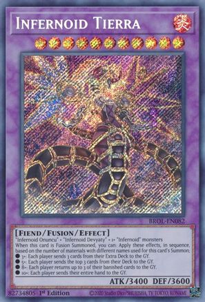 Image of Infernoid Tierra [BROL-EN082] Secret Rare