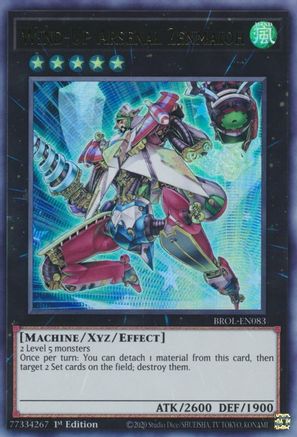 Image of Wind-Up Arsenal Zenmaioh [BROL-EN083] Ultra Rare