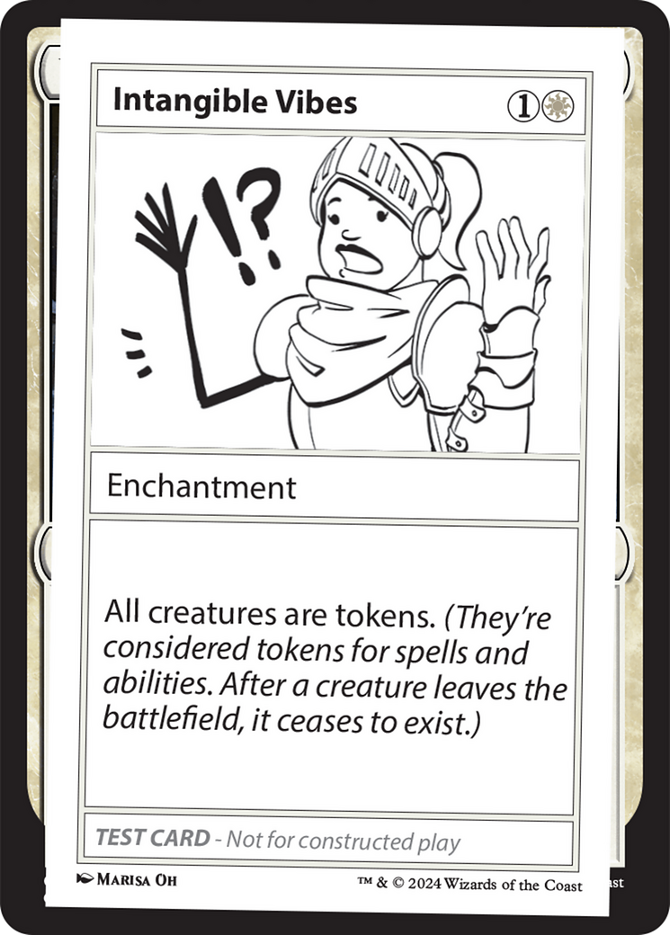 Image of Intangible Vibes [Mystery Booster 2 Playtest Cards]