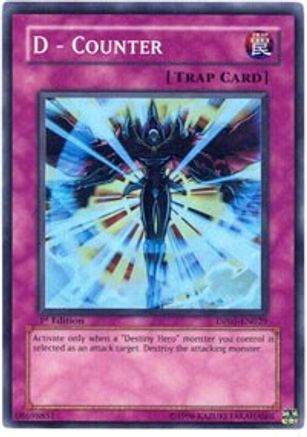 Image of D - Counter [DP05-EN029] Super Rare