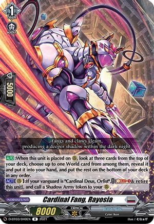 Image of Cardinal Fang, Rayosia (ADVANCE OF INTERTWINED STARS)