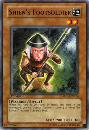 Image of Shien's Footsoldier [STON-EN014] Common