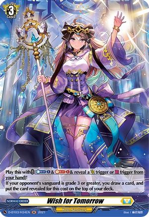 Image of Wish for Tomorrow (Holo) (ADVANCE OF INTERTWINED STARS)