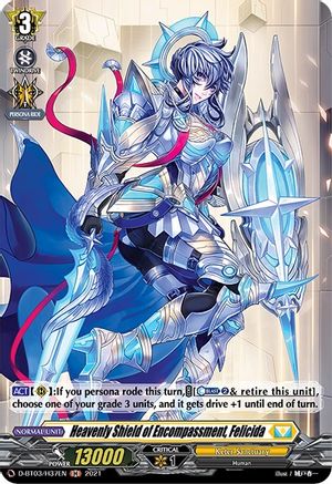 Image of Heavenly Shield of Encompassment, Felicida (Holo) (ADVANCE OF INTERTWINED STARS)