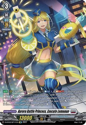 Image of Aurora Battle Princess, Execute Lemonun (SP) (ADVANCE OF INTERTWINED STARS)