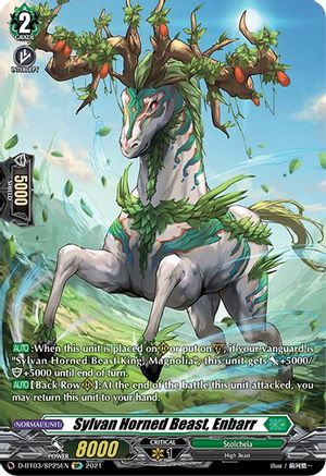 Image of Sylvan Horned Beast, Enbarr (SP) (ADVANCE OF INTERTWINED STARS)