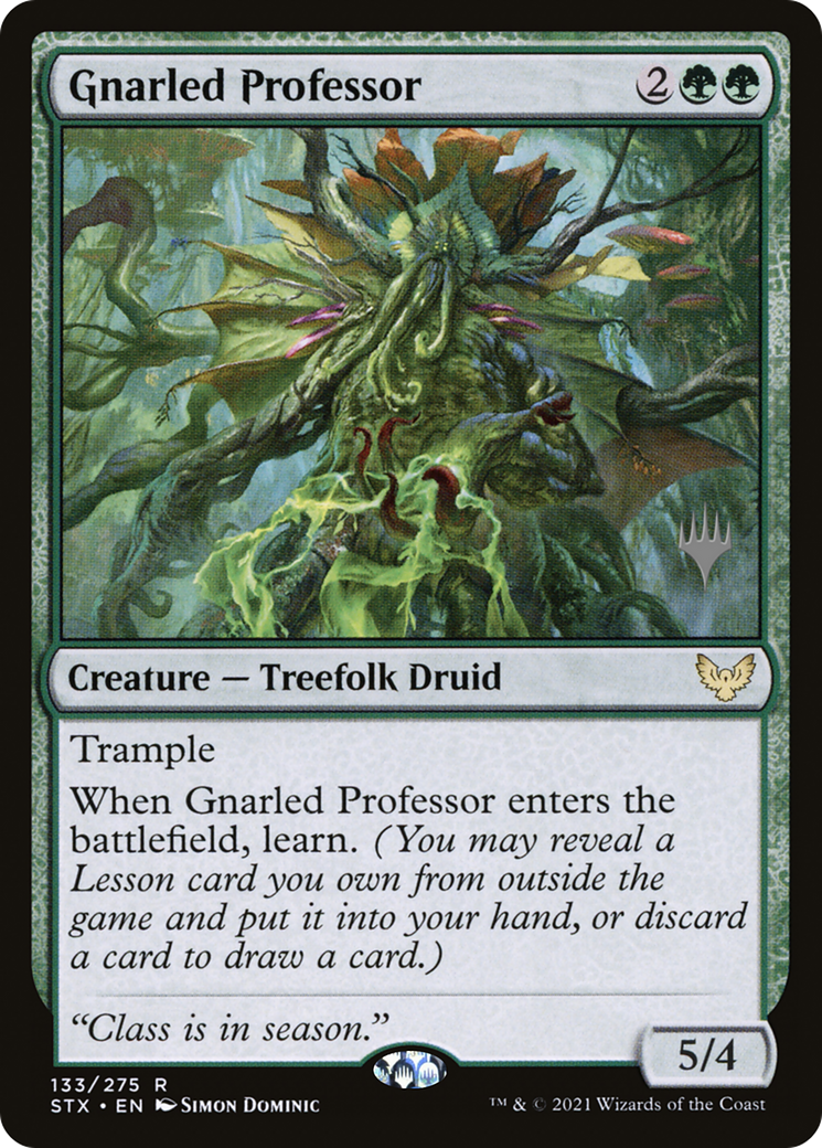 Image of Gnarled Professor (Promo Pack) [Strixhaven: School of Mages Promos]