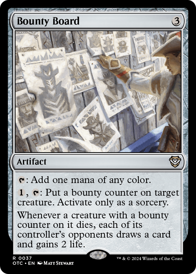 Image of Bounty Board [Outlaws of Thunder Junction Commander]