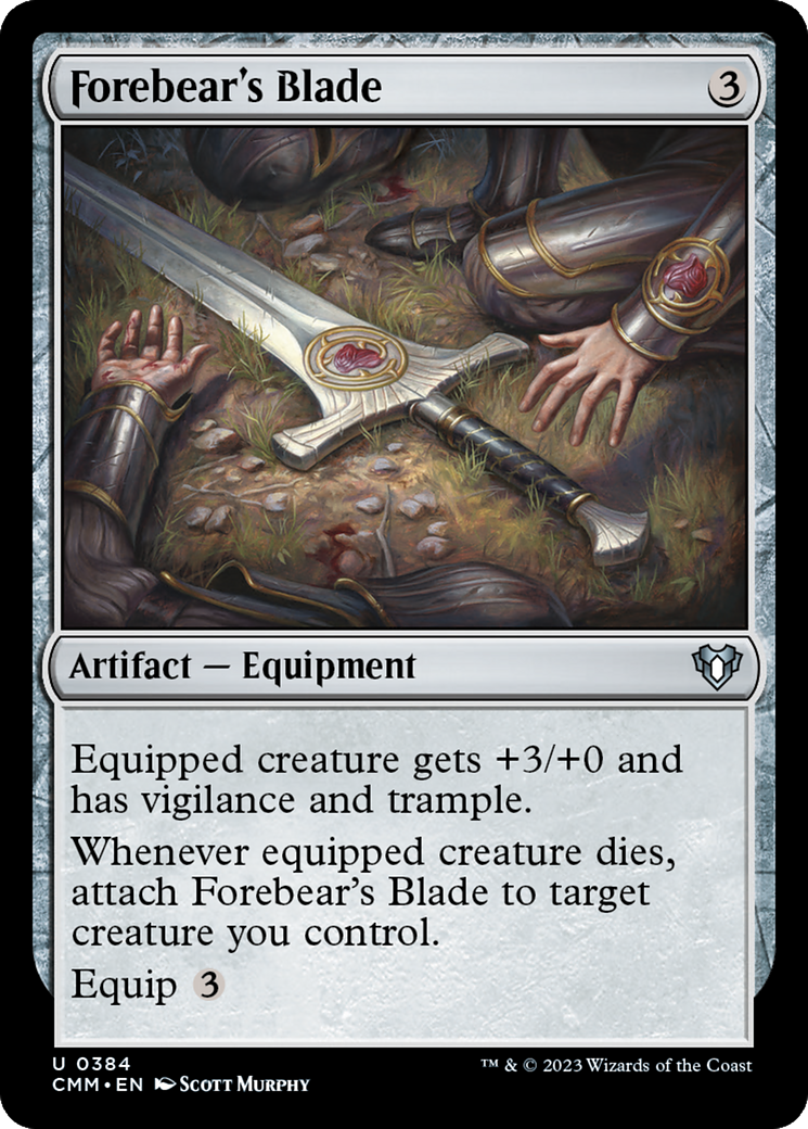Image of Forebear's Blade [Commander Masters]