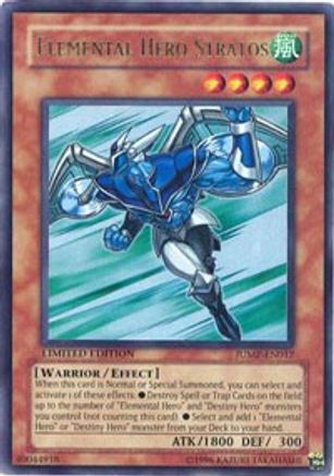 Image of Elemental Hero Stratos [JUMP-EN012] Ultra Rare