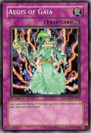 Image of Aegis of Gaia [STON-EN068] Secret Rare