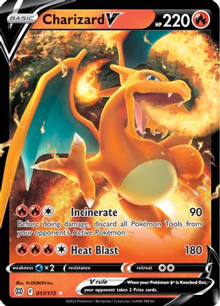 Image of Charizard V (017/172) [Sword & Shield: Brilliant Stars]