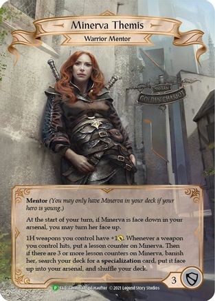 Image of Minerva Themis [FAB044] (Promo)  Rainbow Foil